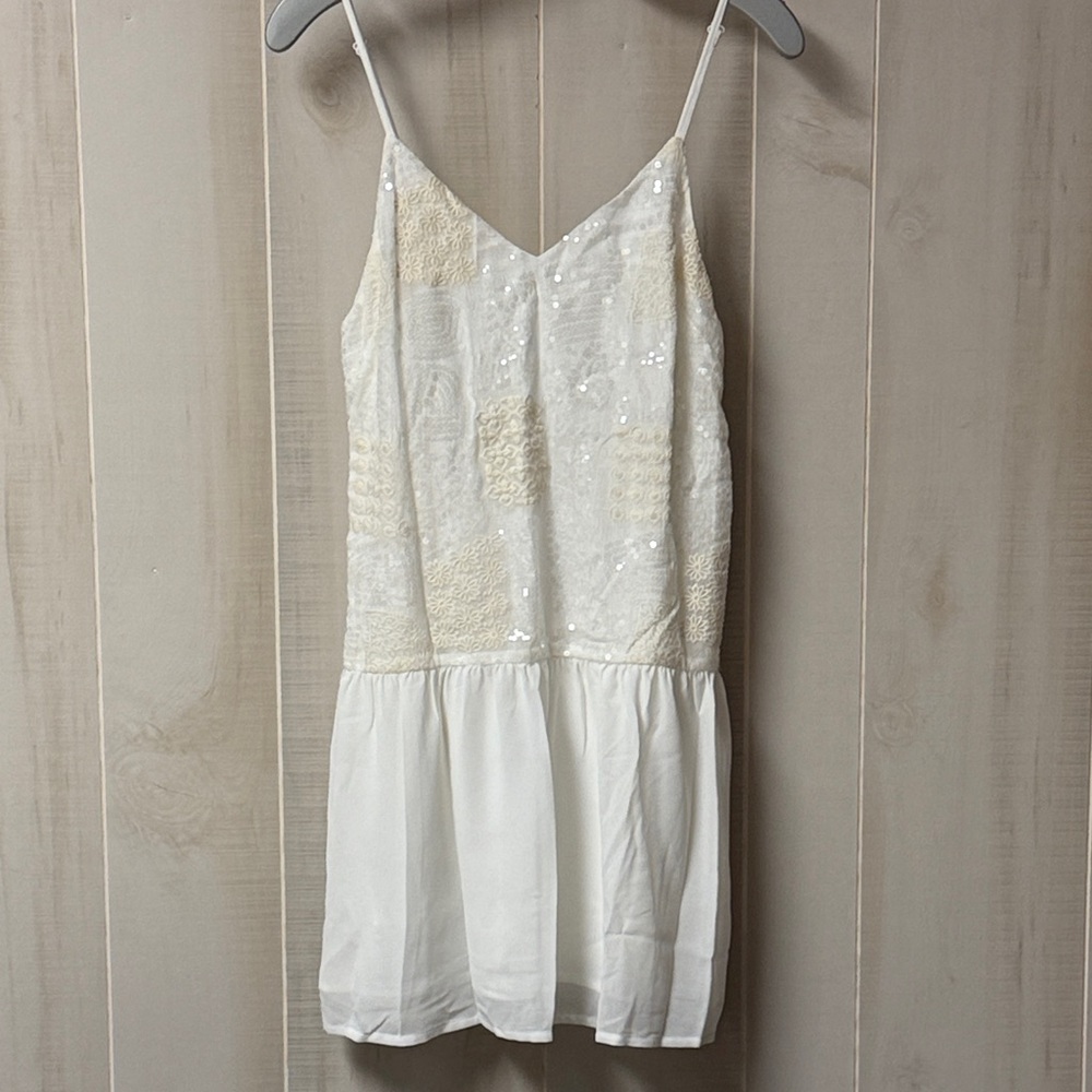 Endless Rose White Mini Dress